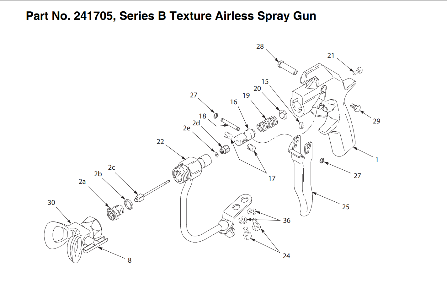 Graco Series B Texture Airless Spray Gun